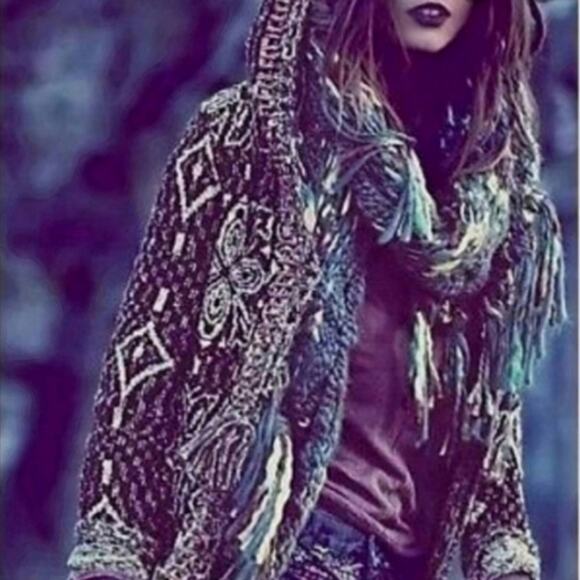 Free People Kai Pom XS Cardigan Sweater - Picture 13 of 13